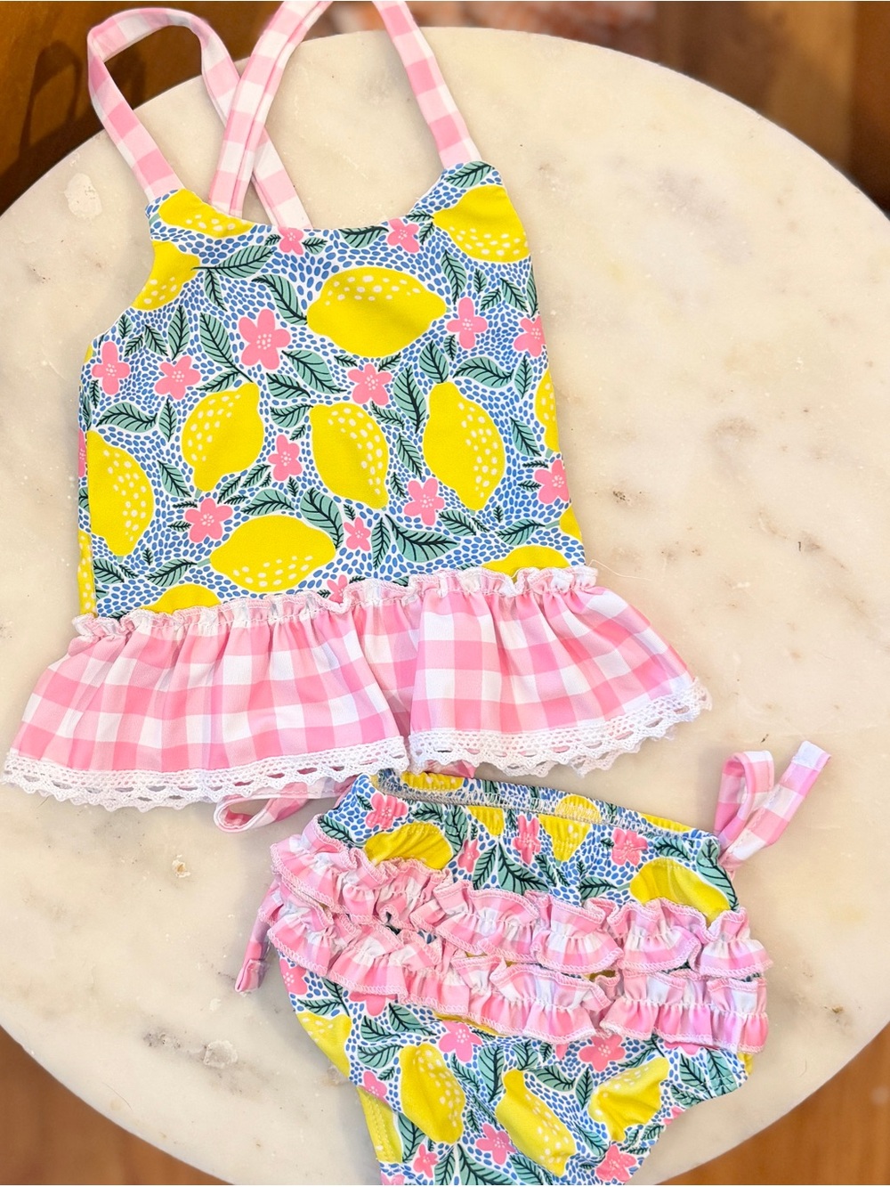 6m Sugar Bee Lemons Tankini Swimsuit